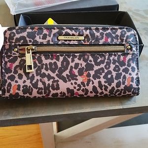 Cheetah Print Travelon Wallet